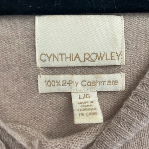 Cynthia Rowley cashmere sweater - Picture 2 of 3